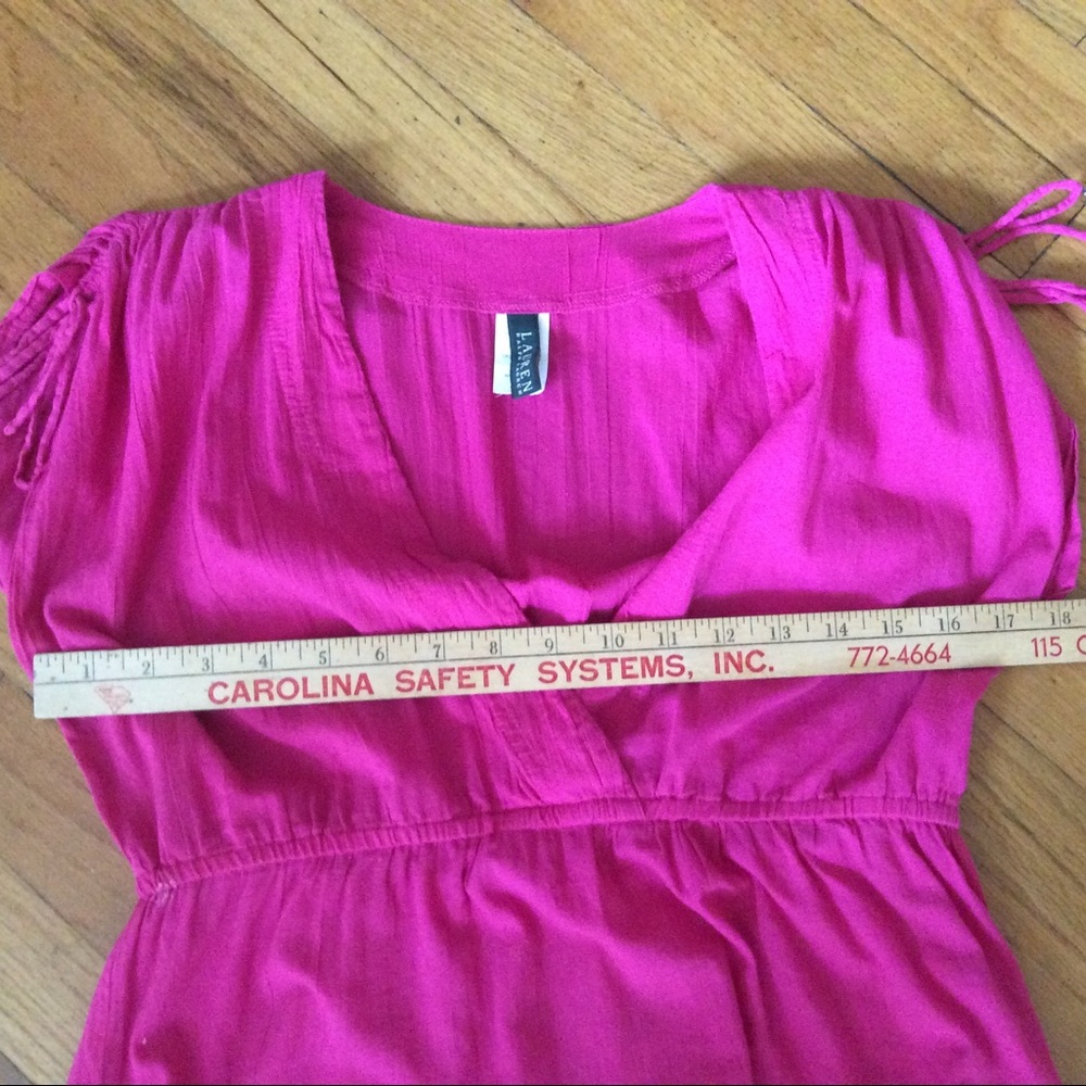 Ralph Lauren Cotton V neck Dress - Picture 10 of 12